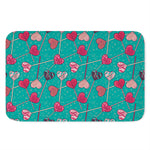 Retro Lollipop Pattern Print Indoor Door Mat