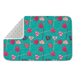 Retro Lollipop Pattern Print Indoor Door Mat