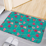 Retro Lollipop Pattern Print Indoor Door Mat