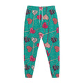 Retro Lollipop Pattern Print Jogger Pants
