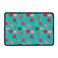 Retro Lollipop Pattern Print Kitchen Mat