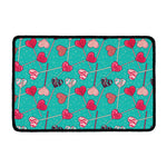 Retro Lollipop Pattern Print Kitchen Mat