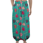 Retro Lollipop Pattern Print Lantern Pants
