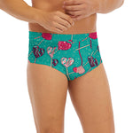 Retro Lollipop Pattern Print Men's Briefs