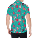 Retro Lollipop Pattern Print Men's Shirt