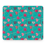 Retro Lollipop Pattern Print Mouse Pad