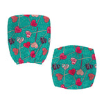 Retro Lollipop Pattern Print Office Chair Cover