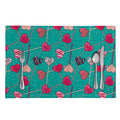 Retro Lollipop Pattern Print Placemat
