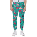 Retro Lollipop Pattern Print Joggers