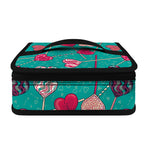 Retro Lollipop Pattern Print Small Lunch Bag
