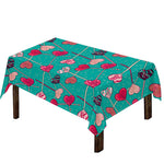 Retro Lollipop Pattern Print Tablecloth