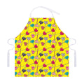 Retro Lollipop Print Adjustable Apron