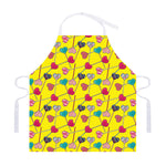 Retro Lollipop Print Adjustable Apron
