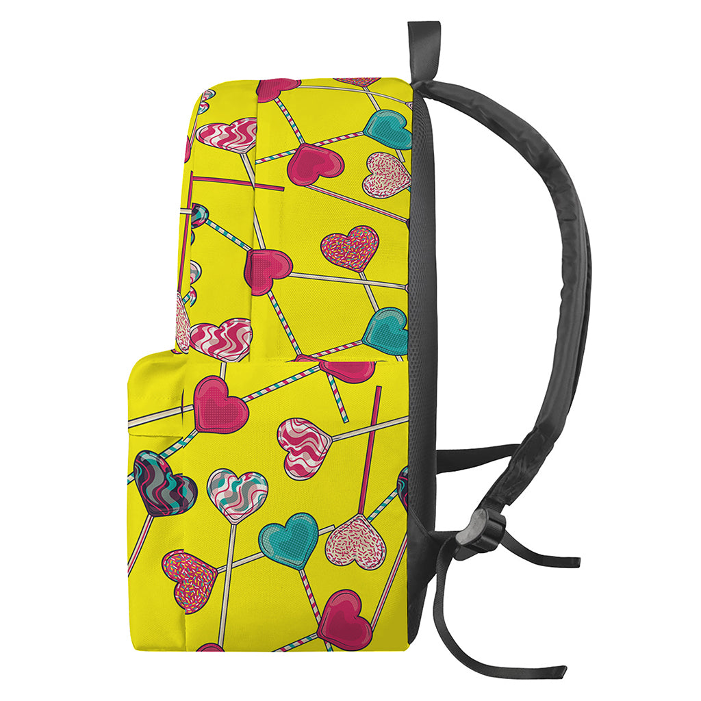 Retro Lollipop Print Backpack