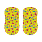 Retro Lollipop Print Bar Stool Covers