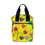 Retro Lollipop Print Bible Tote Bag