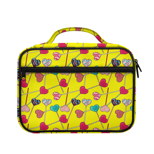 Retro Lollipop Print Briefcase Bible Bag