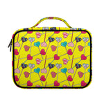 Retro Lollipop Print Briefcase Bible Bag
