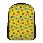 Retro Lollipop Print Casual Backpack