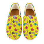 Retro Lollipop Print Casual Shoes