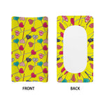 Retro Lollipop Print Changing Pad Cover