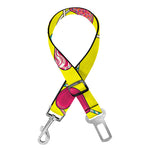 Retro Lollipop Print Dog Seat Belt