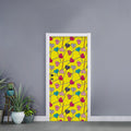 Retro Lollipop Print Door Sticker