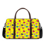 Retro Lollipop Print Duffle Bag