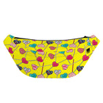 Retro Lollipop Print Fanny Pack