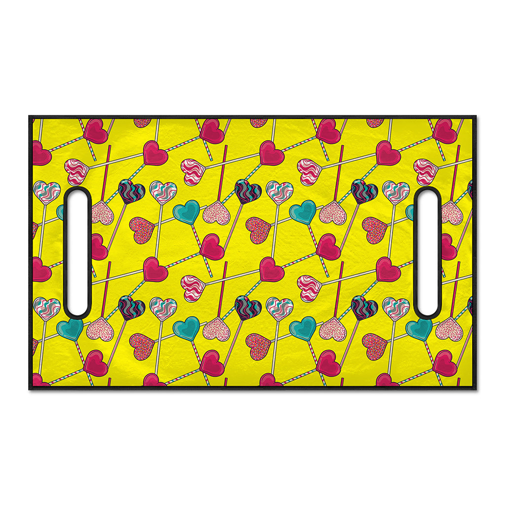 Retro Lollipop Print Golf Cart Seat Cover