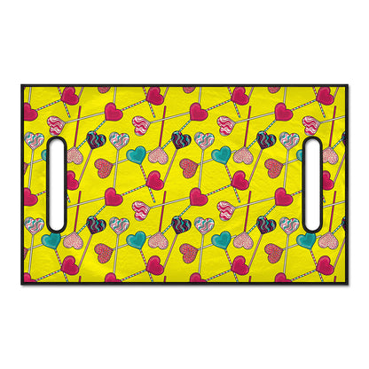 Retro Lollipop Print Golf Cart Seat Cover