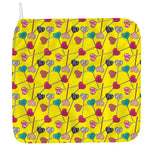 Retro Lollipop Print Hand Towel