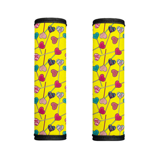 Retro Lollipop Print Handle Covers
