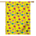 Retro Lollipop Print House Flag