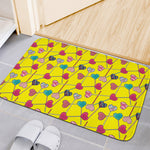 Retro Lollipop Print Indoor Door Mat