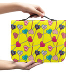 Retro Lollipop Print Leather Bible Cover