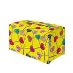 Retro Lollipop Print Leather Tissue Box Cover