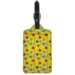 Retro Lollipop Print Luggage Tag