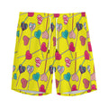 Retro Lollipop Print Men's Athletic Shorts