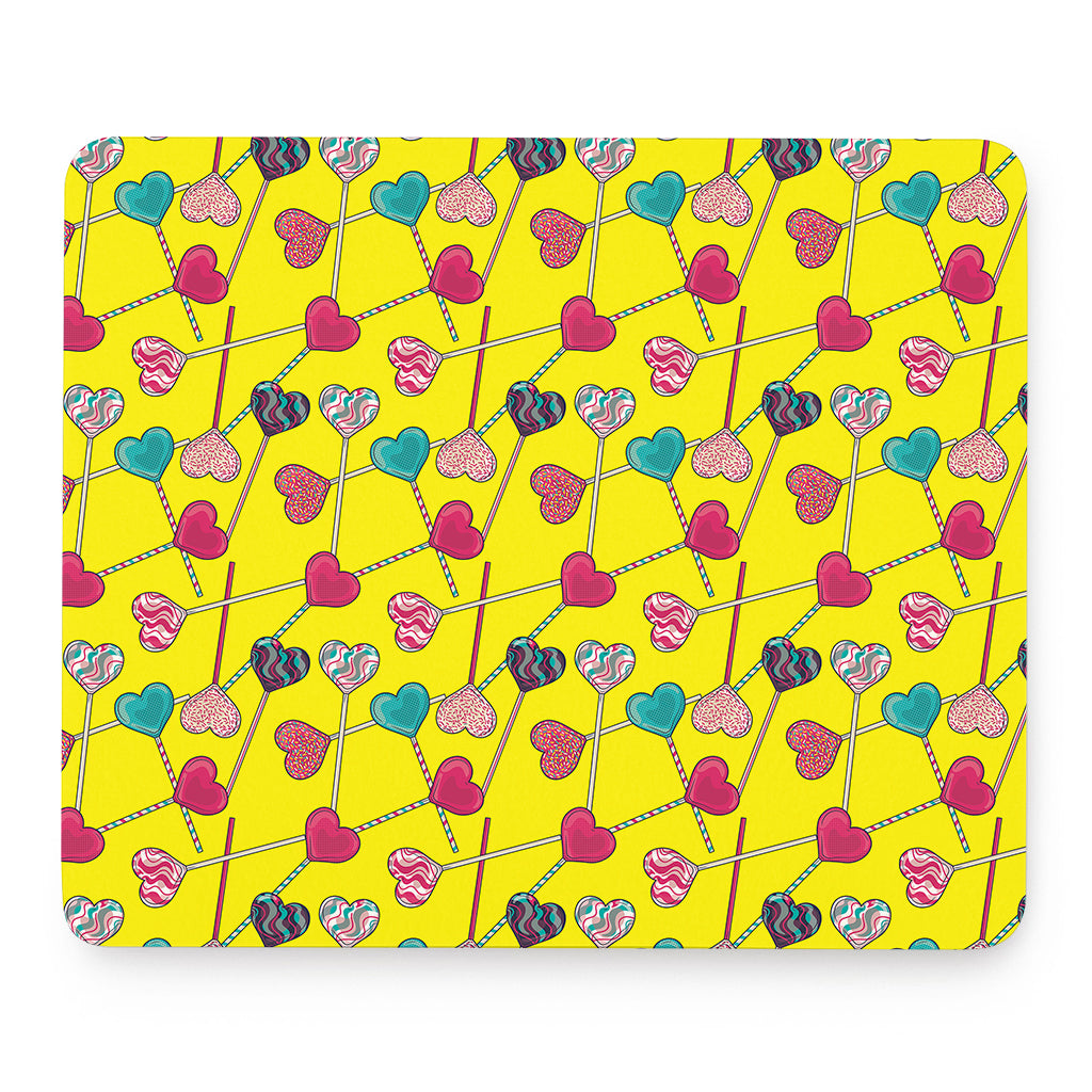 Retro Lollipop Print Mouse Pad