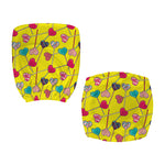 Retro Lollipop Print Office Chair Cover