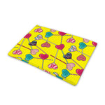 Retro Lollipop Print Pet Cooling Mat Cover