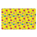 Retro Lollipop Print Polyester Doormat