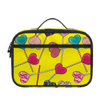 Retro Lollipop Print Portable Lunch Bag