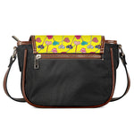 Retro Lollipop Print Saddle Bag