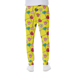 Retro Lollipop Print Scuba Joggers