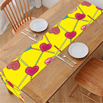 Retro Lollipop Print Table Runner