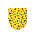 Retro Lollipop Print Toilet Lid Cover