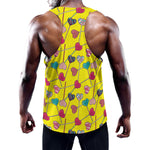Retro Lollipop Print Training Tank Top