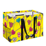 Retro Lollipop Print Utility Tote Bag